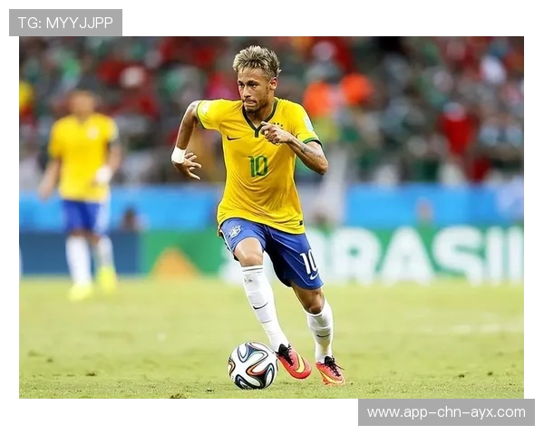 内马尔弧线球妙传撕开防线，巴西攻势如潮水